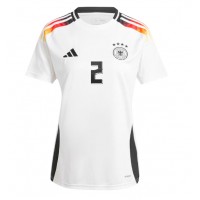 Fotbalové Dres Německo Antonio Rudiger #2 Domácí ME 2024 Krátký Rukáv